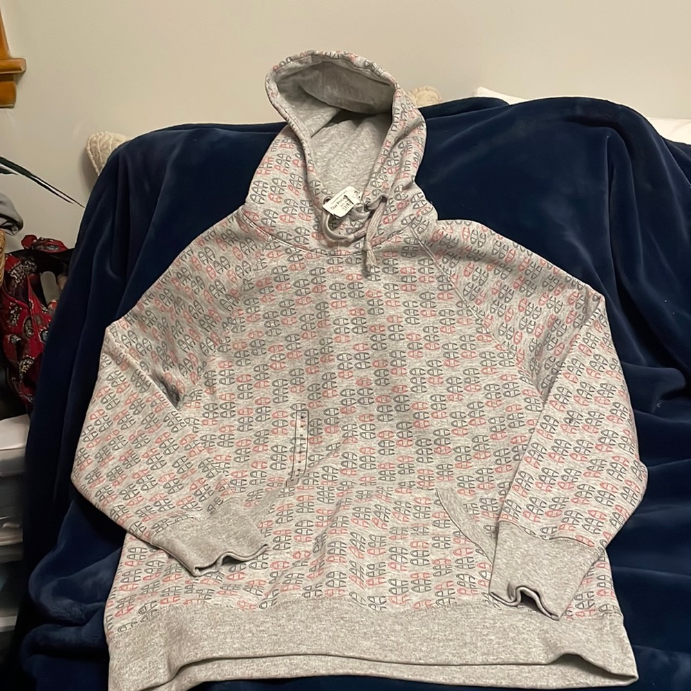 Ladies champion hoodie, size medium